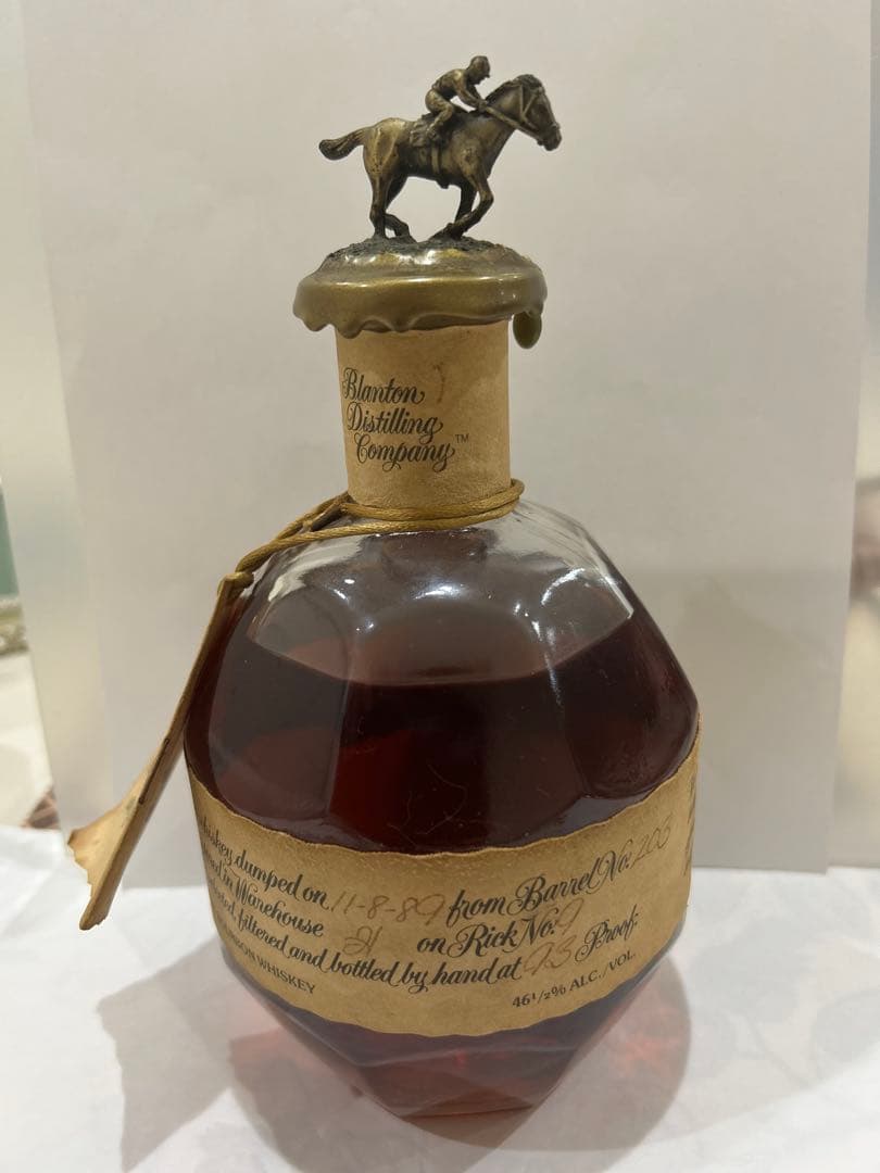 未開栓ウィスキー2本 Salute,Blanton Kentucky