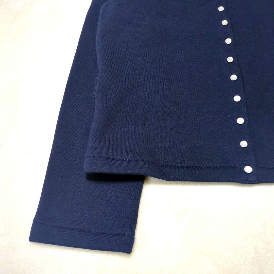 アニエスべー【新品未使用】コットン メルトン カーディガンプレッション　現行　Ｍ