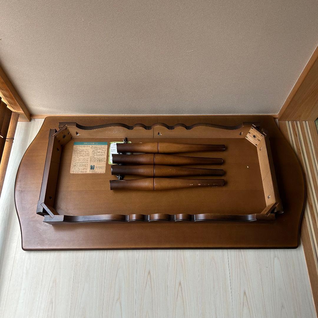 飛騨産業　キツツキ 木製テーブル　ローテーブル　センターテーブル