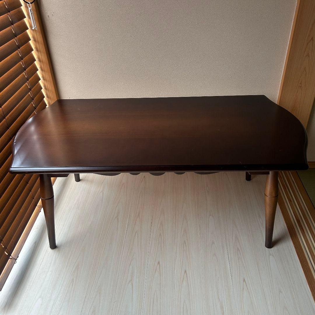 飛騨産業　キツツキ 木製テーブル　ローテーブル　センターテーブル