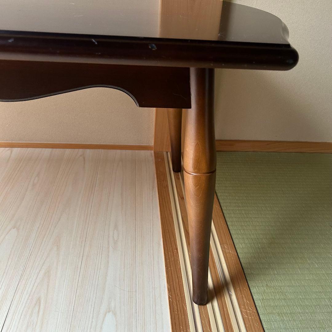 飛騨産業　キツツキ 木製テーブル　ローテーブル　センターテーブル