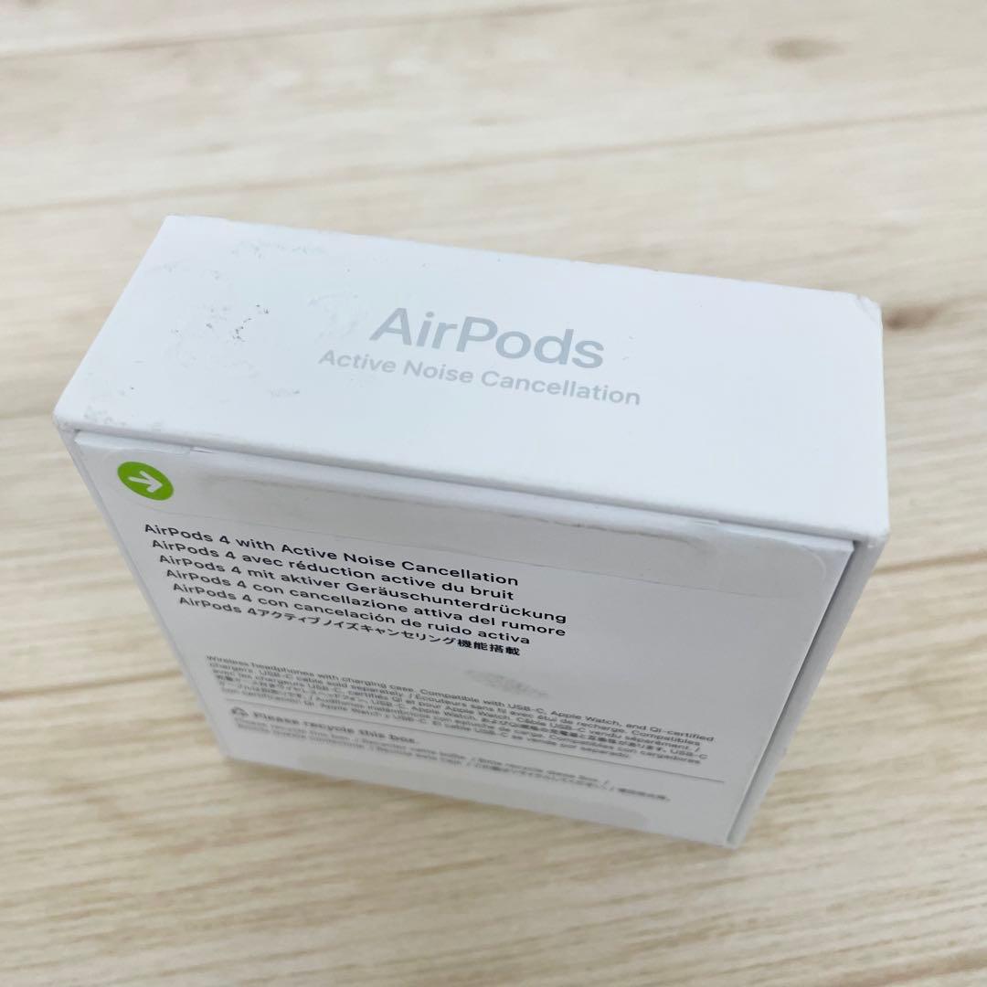 Apple AirPods 4 (ANC)MXP93J/A ワイヤレスイヤフォン