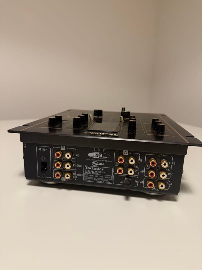 technics sh-ex1200 DJミキサー、ACケーブルなし。