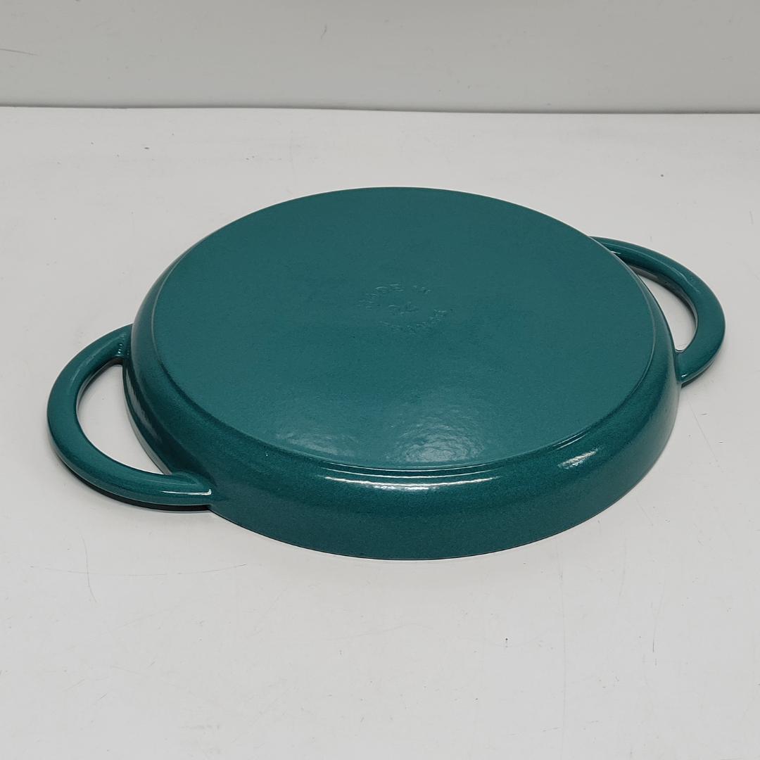 美品 staub ストウブ ピュアグリル 26cm ミント 鍋 m1195