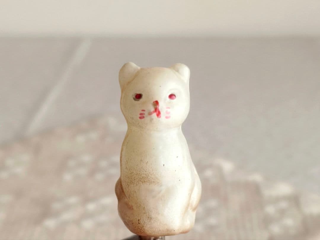 【チョコメルさま】cat ornament ୨୧ しろ猫さん オーナメント d