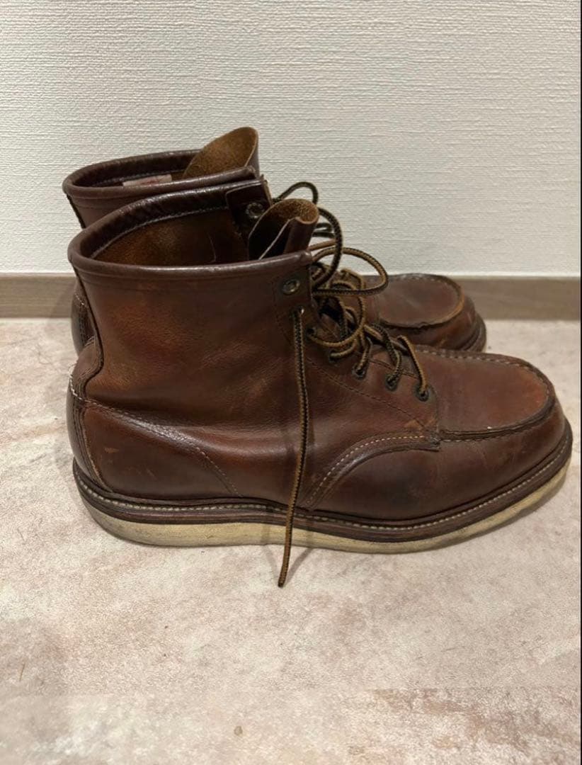 【USA製】RED WING 1907 ブーツ 8D茶色　レザー