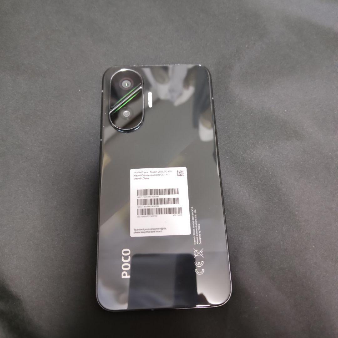 【国内版】POCO F7 ブラック 256GB　中古