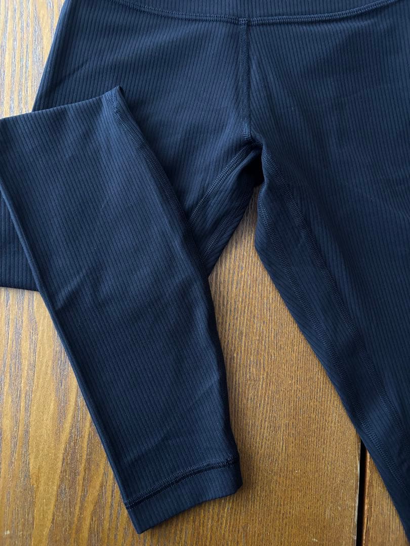 ヨガ・ピラティス lululemon Align Ribbed HR Pant 24\" XS