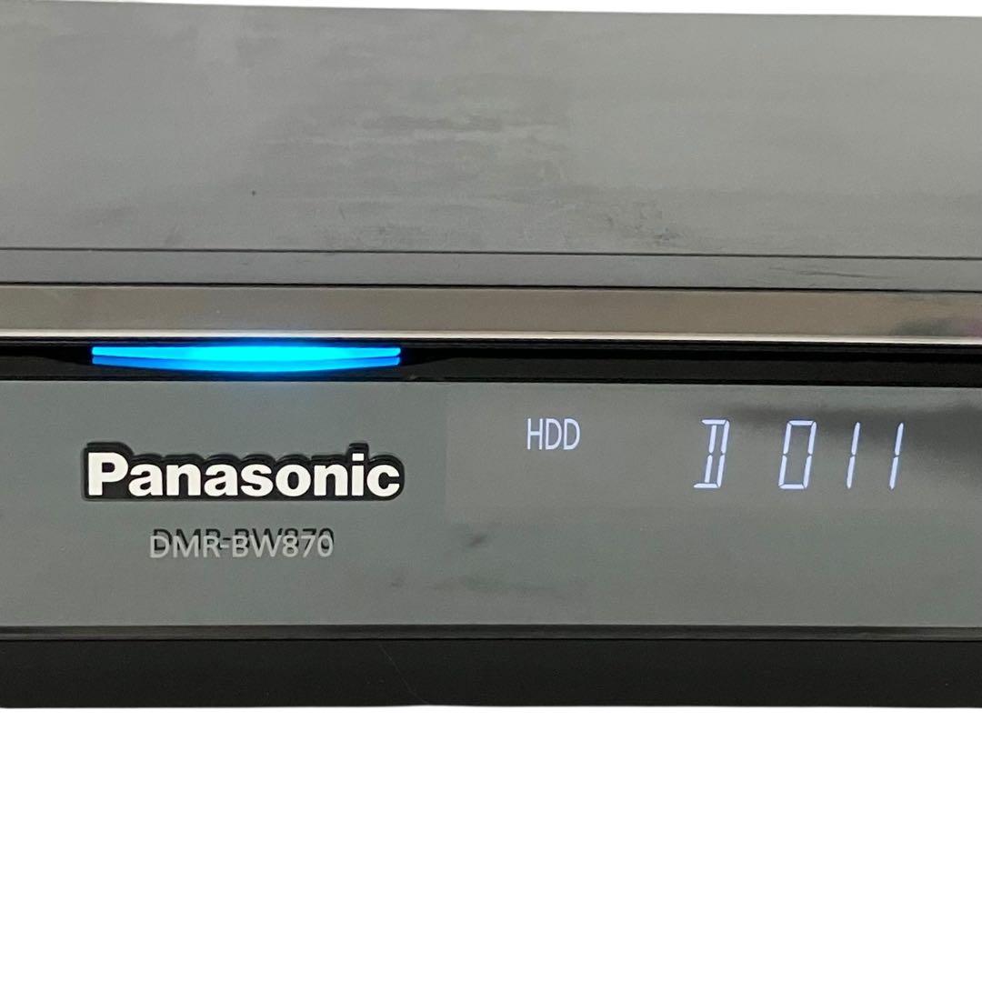 パナソニック ディーガ 2番組同時録画 ブルーレイレコーダー DMR-BW870