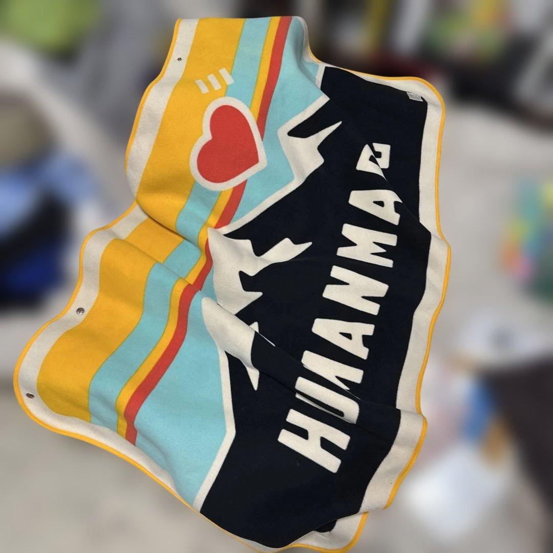 アウトドア寝具 Human Made Outdoor Fleece Blanket Yellow