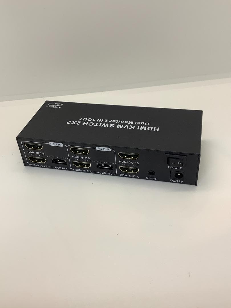 HDMI KVM SW220　デュアルディスプレイ対応