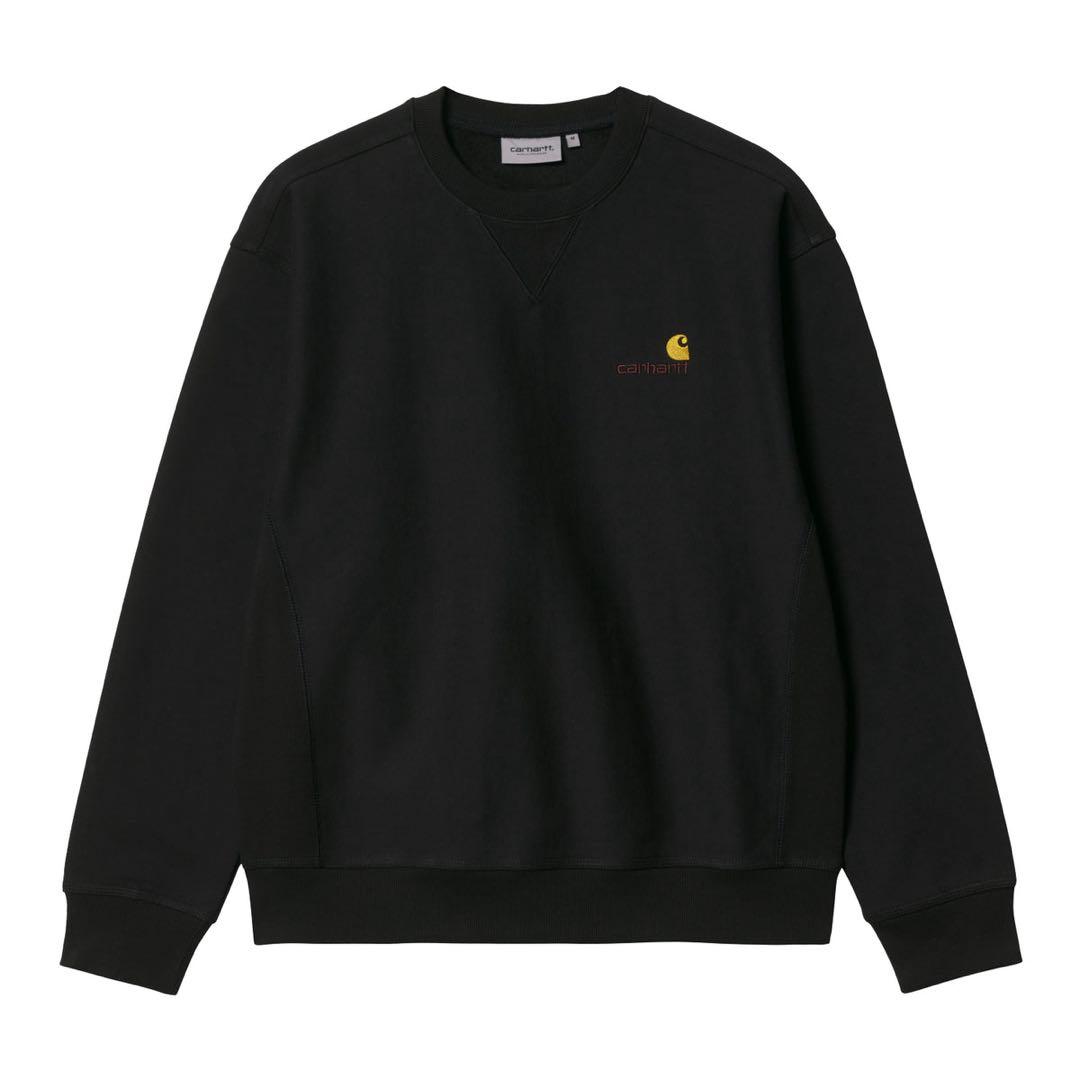 Carhartt ブラック スウェット トレーナー 正規品 数回着用の美品です！