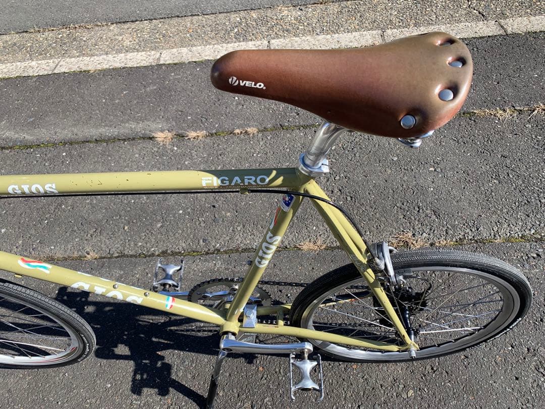 【即乘】送料無料GIOSミニベロ FIGAR 小径車ロードバイク8速 20インチ