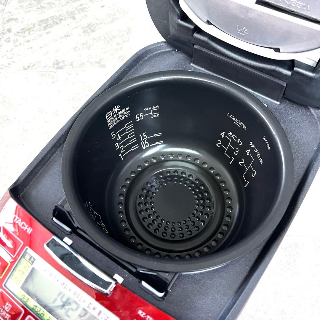 日立 RZ-TS104M 炊飯器 IHジャー炊飯器　 5.5合炊き　2021年製
