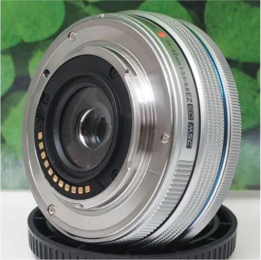 【美品】オリンパスM.ZUIKO12-42mm❤️パンケーキズームレンズ❤️