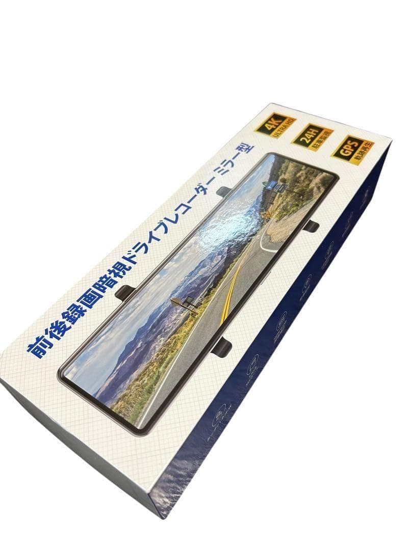 ドライブレコーダー ミラー型⭕️SONY製 ⭕️4KHD画質 降圧ケーブル ドラ