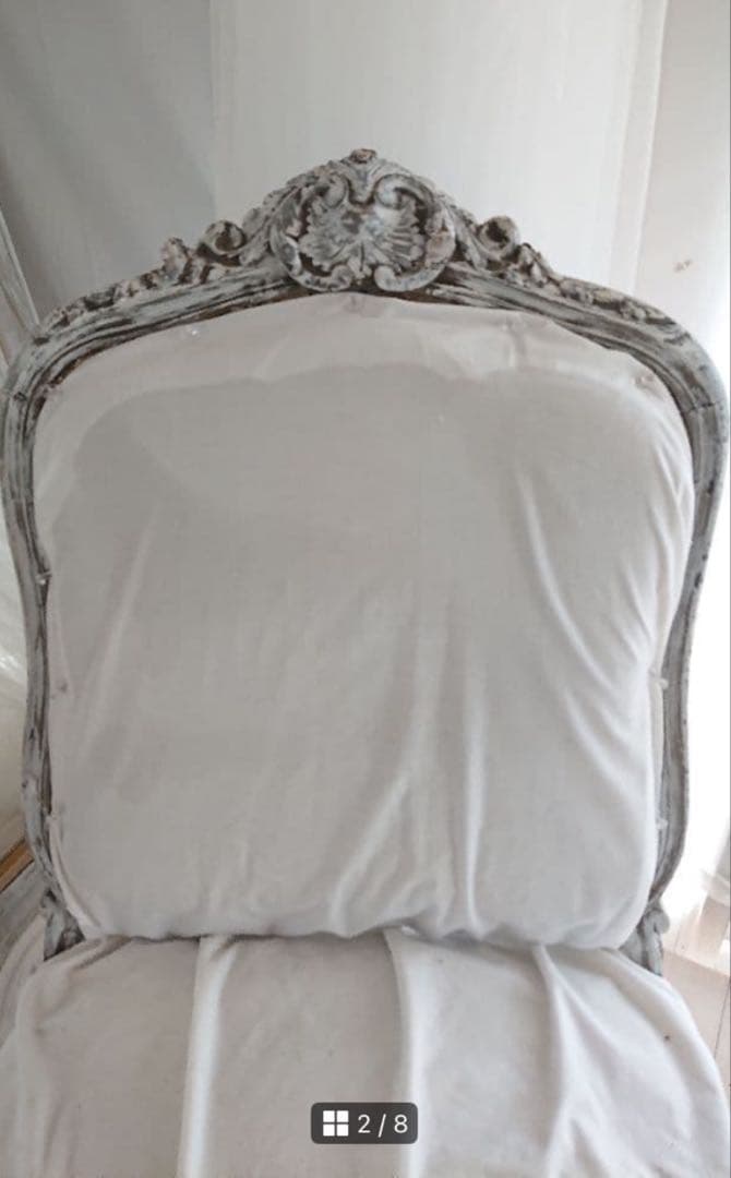 フランスアンティークチェア 痛みあり