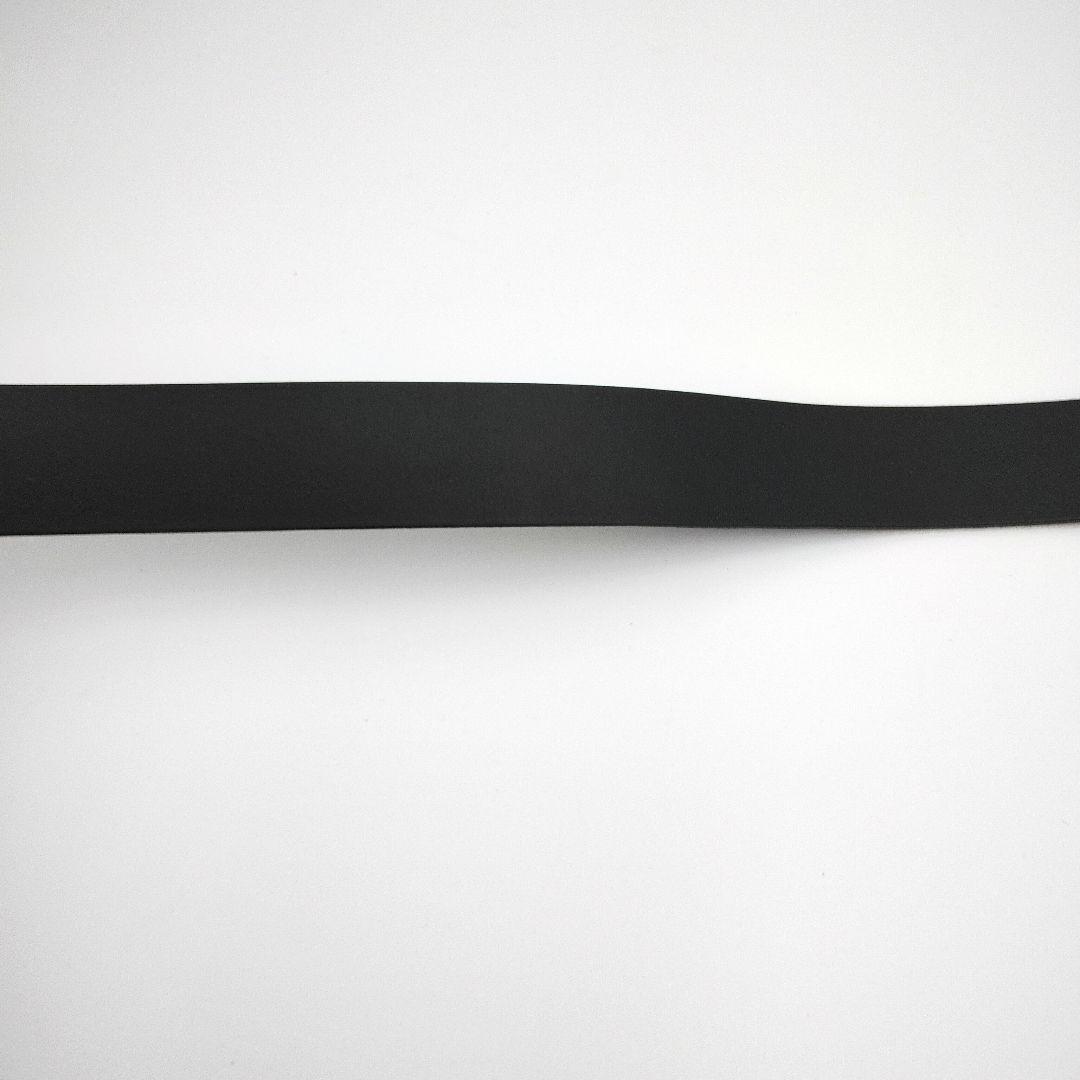 MAISON BOINET 太ベルト ブラック シルバーバックル メゾンボワネ