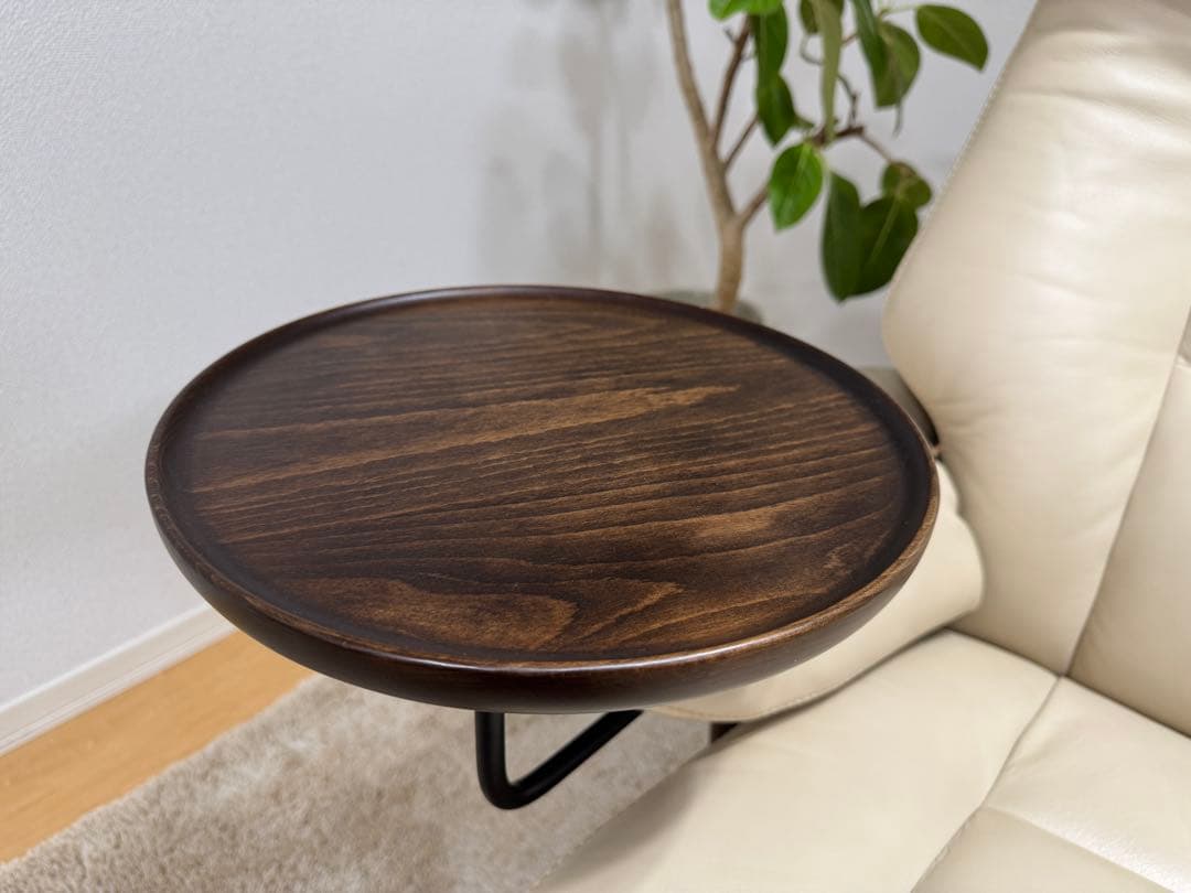 カリモク家具 約47万 本革 ザファースト リクライニングチェア オットマン付