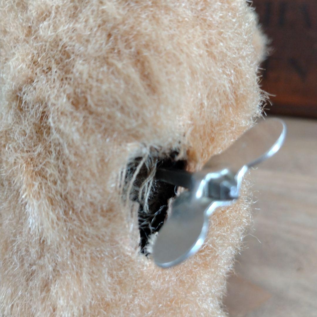 max carlアンティークベア・シンバルクマさん/ゼンマイ仕掛け