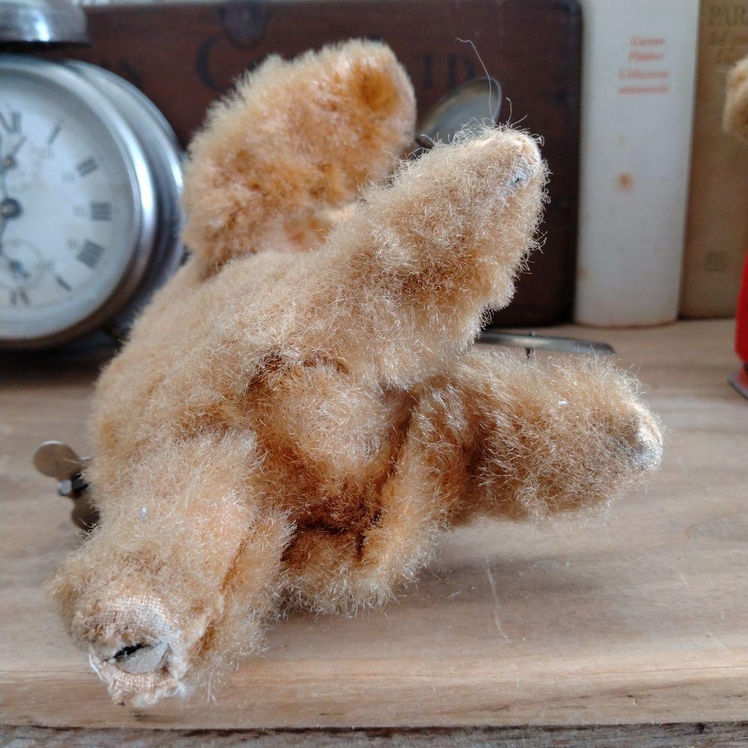 max carlアンティークベア・シンバルクマさん/ゼンマイ仕掛け