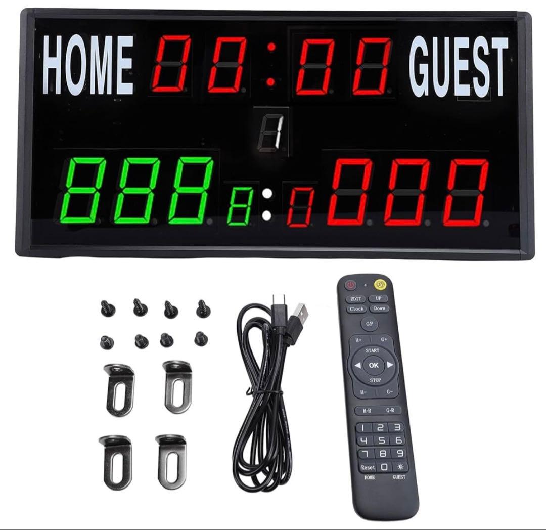 512163デジタルスコアボード(タイマーリモートコントロール)