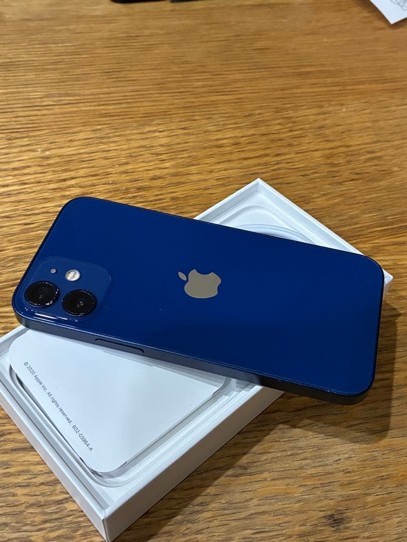 ①iPhone 12mini 128GB iFace ケース付き