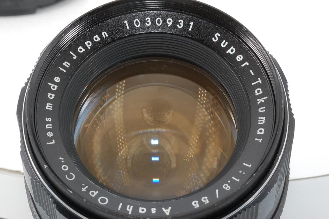 【完全整備品　初期　フレアー】Super Takumar 55mm f1.8 *