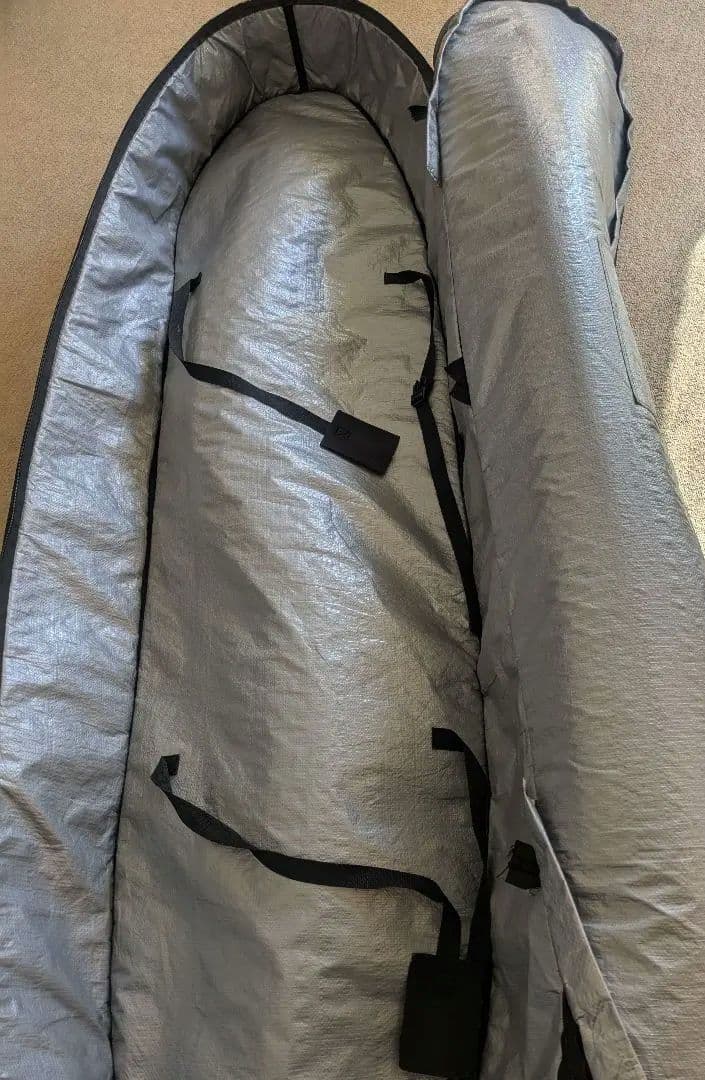 TLS サーフボードケース ダークブルー FRAGILE