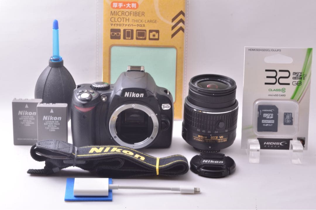 良品❤【春はもうすぐ】ニコン　初心者こそD40x　スマホ転送　デジイチ