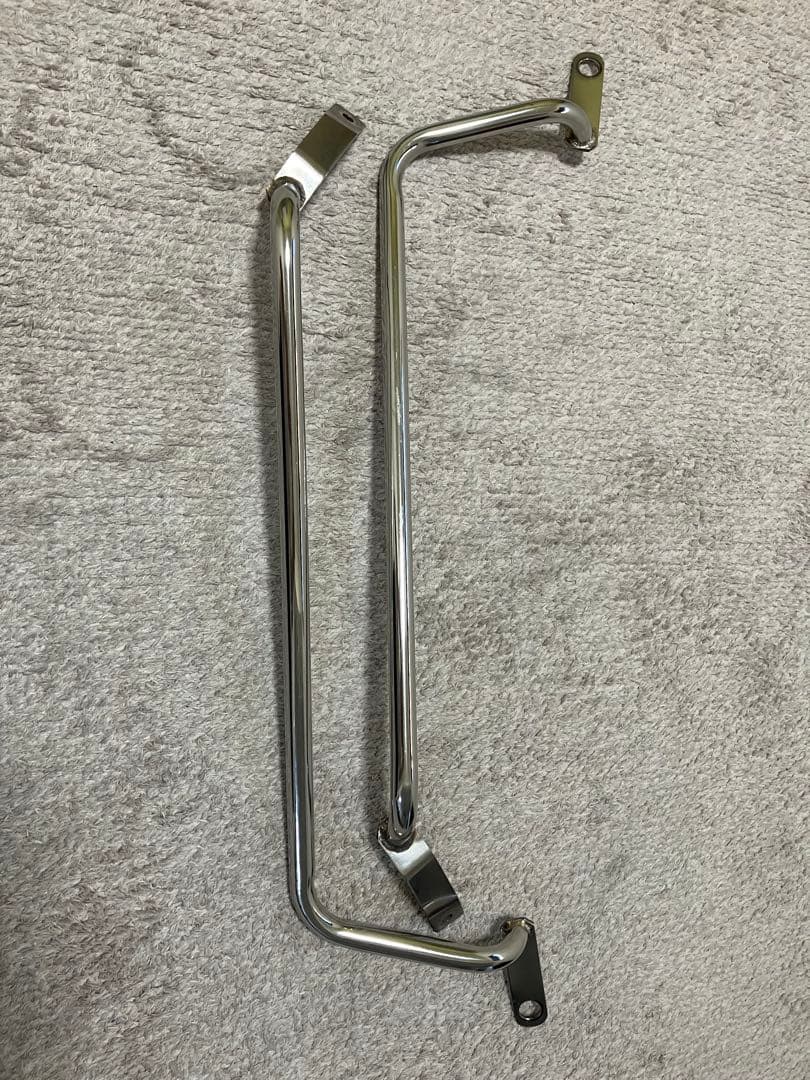 W800用シムズクラフト　サイドバッグサポート