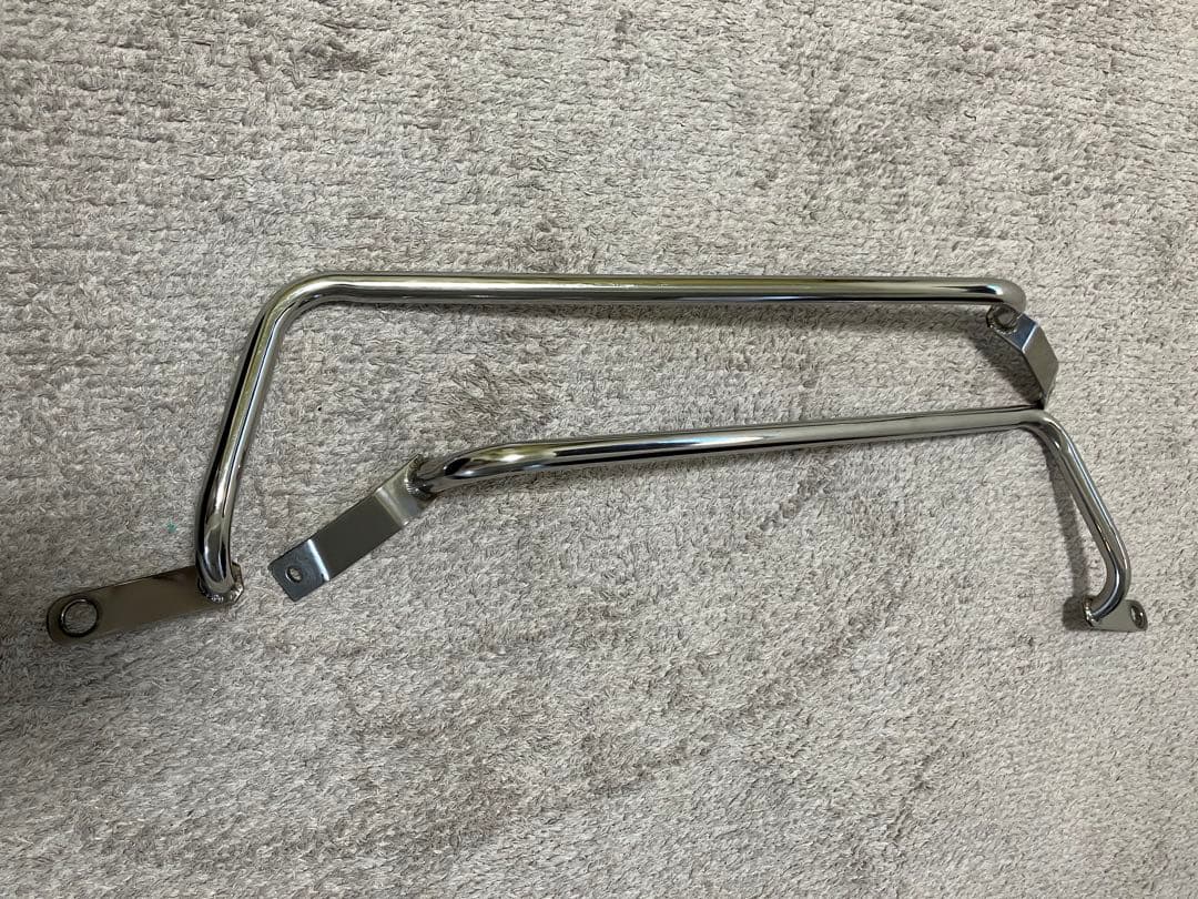 W800用シムズクラフト　サイドバッグサポート