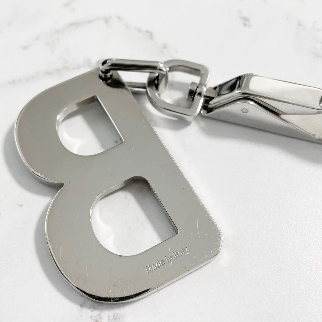 【希少】Berluti　ベルルッティ　Bロゴ　バッグチャーム　キーホルダー
