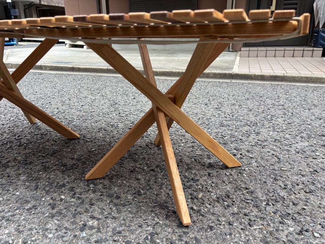 outside-in アウトサイドイン　クルカル ミッドハイ テーブル・ダブル