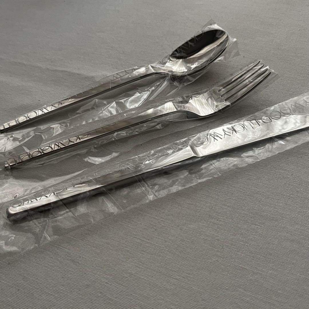 ラッキーウッド スカンジナビア 18-12 カトラリー お食事用 スプーン