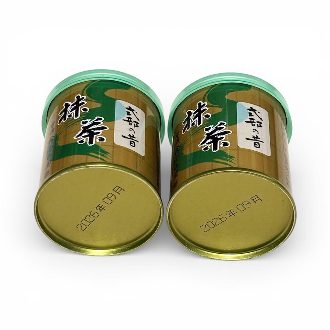 式部の昔 30g 2缶セット 抹茶 山政小山園 賞味期限:2026年9月