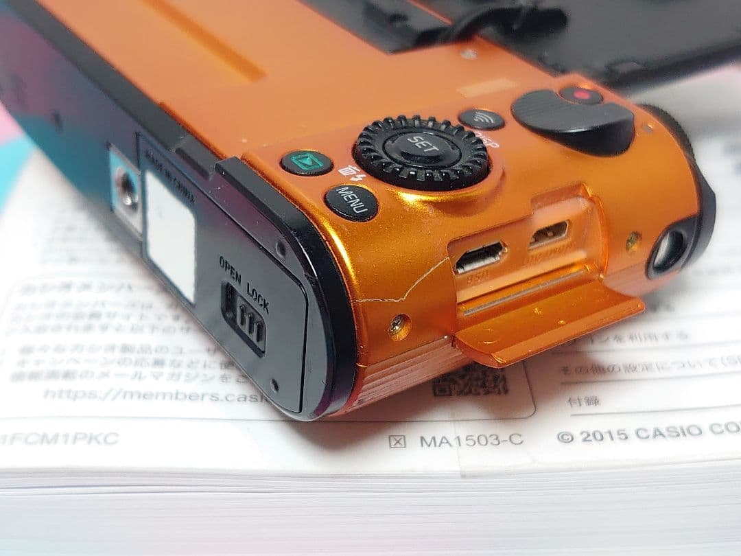 CASIO EXILIM EX–ZR1600 コンパクトデジタルカメラ ジャンク