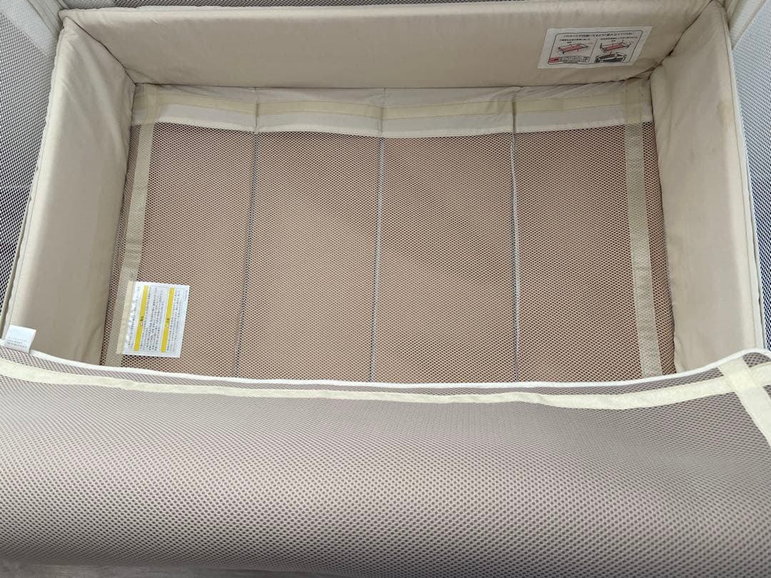 【美品】Aprica(アップリカ) ベビーベッド ココネルエアープラス AB