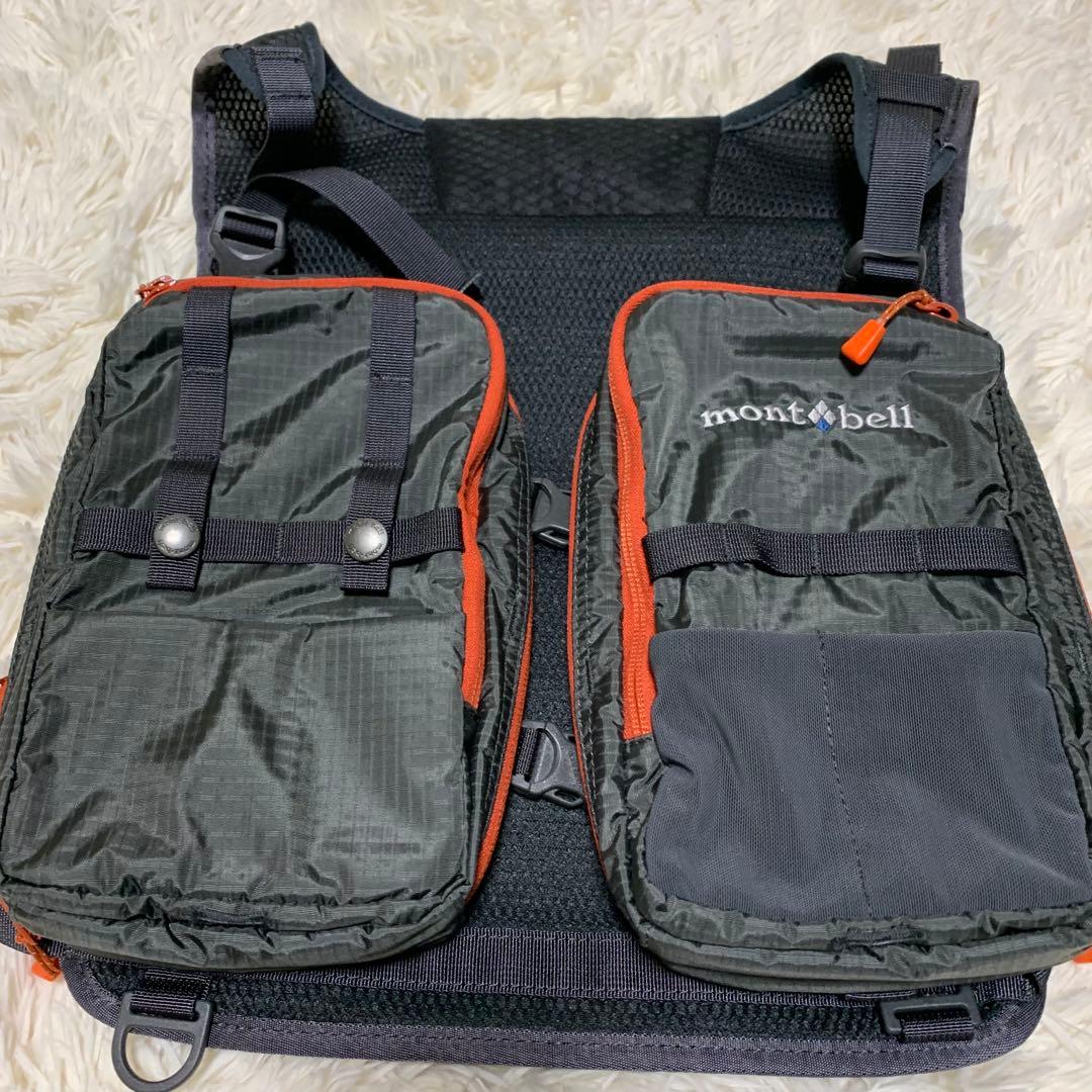 【極美品】mont-bell モンベル　チェストタックルパック