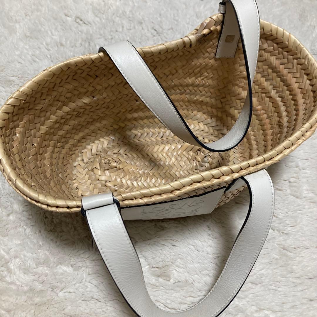 LOEWE ロエベ ラフィアカゴバックSサイズ