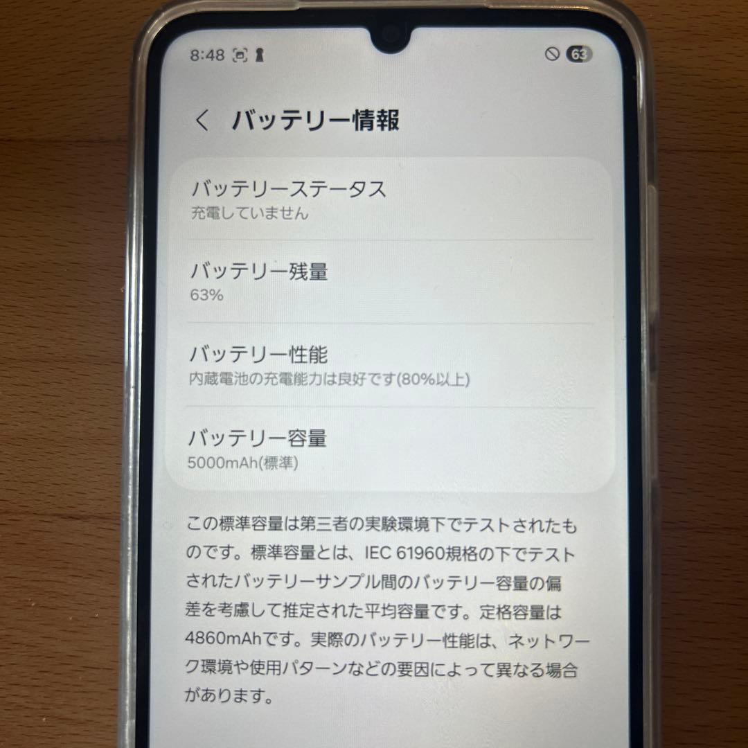 中古 Galaxy A25 SIMフリー light blue