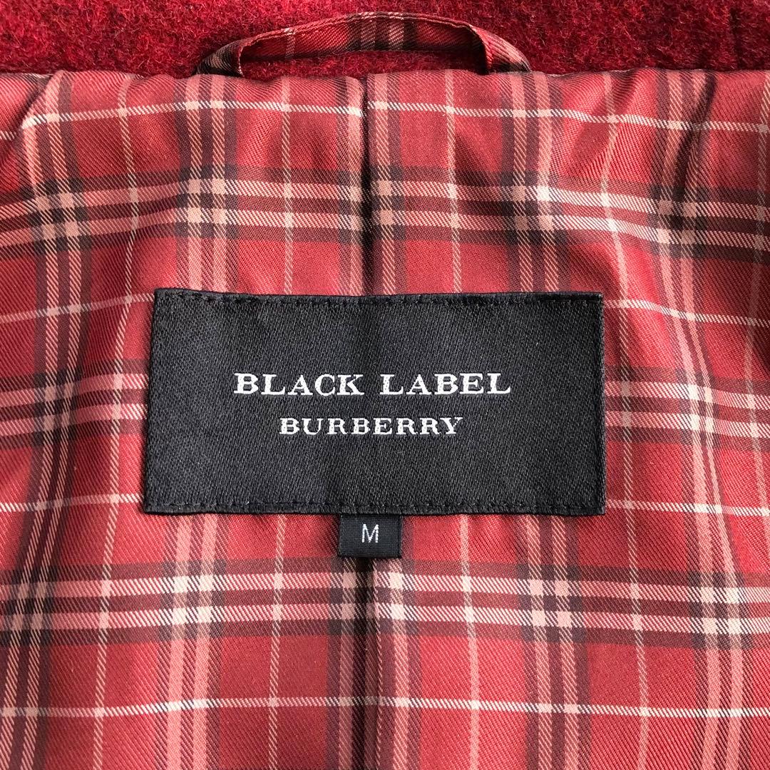 美品 バーバリーブラックレーベル ダッフルコート ノバチェック Mサイズ ウール
