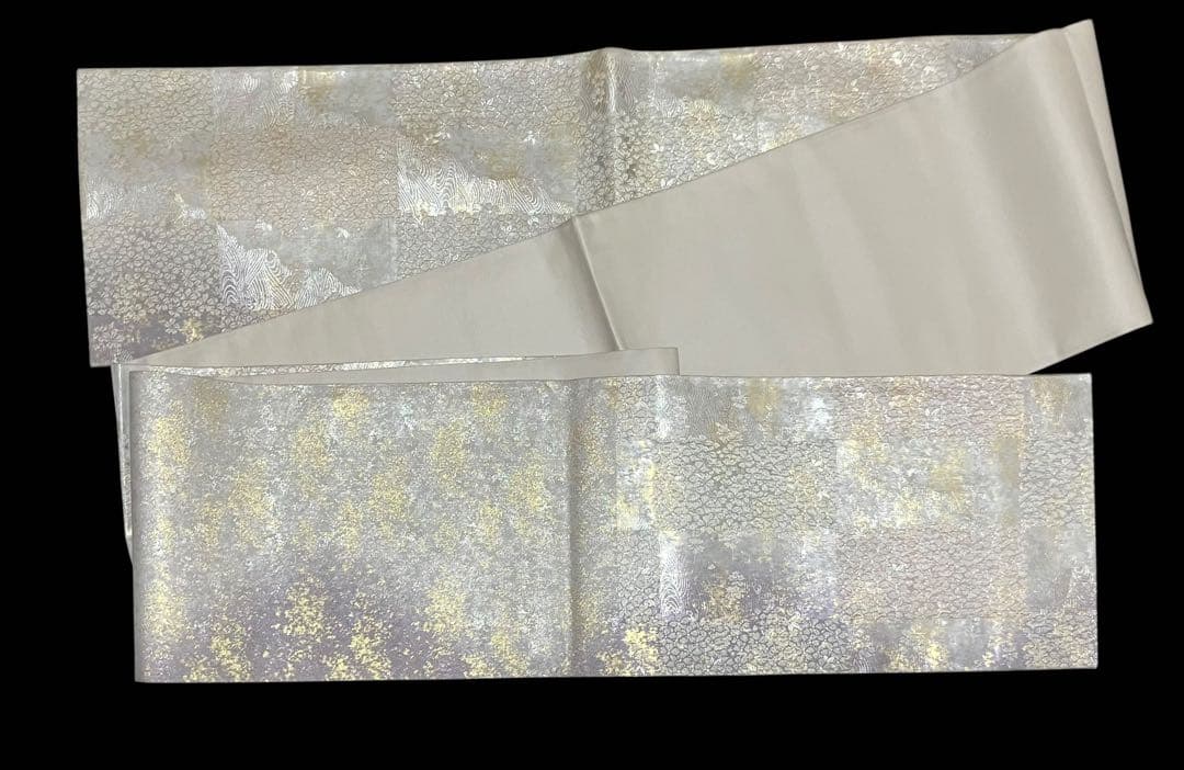 織の弘彩 袋帯 六通柄 正絹 市楽吉野桜 引箔 唐織 証紙 未使用 イ6535