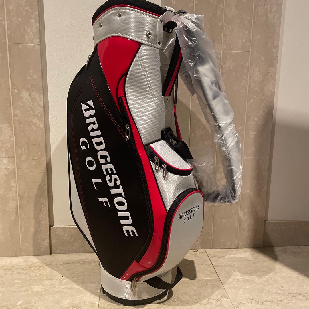 BRIDGESTONE GOLF キャディバッグ 赤黒