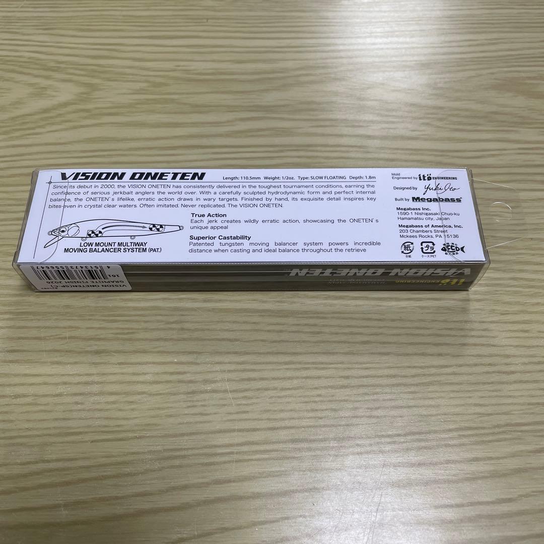 VISION ONETEN メガバス　エキシビジョン　2026 限定　ビジョン