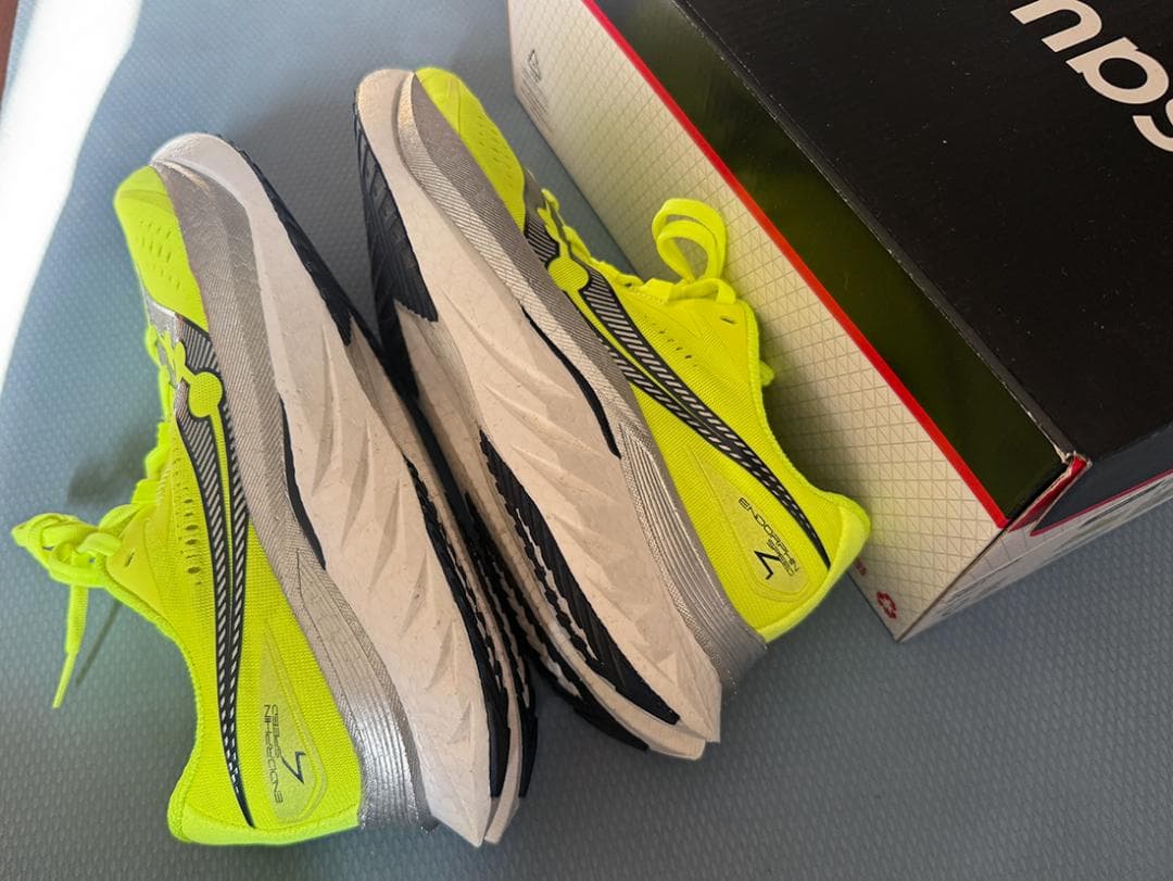 サッカニー エンドルフィン スピード 4 イエロー 26.0cm