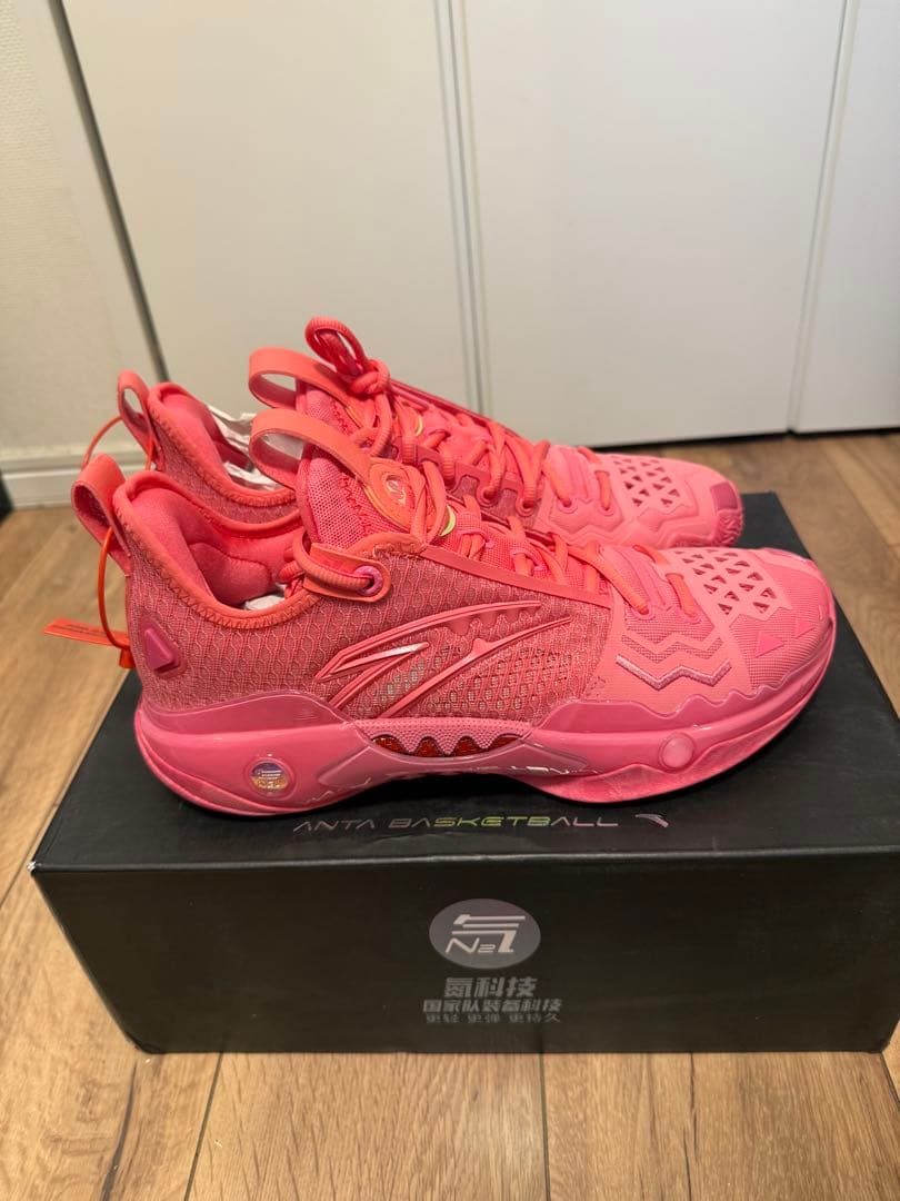 新品未使用 Anta Shock Wave 5 Pro 26.5cm US8.5