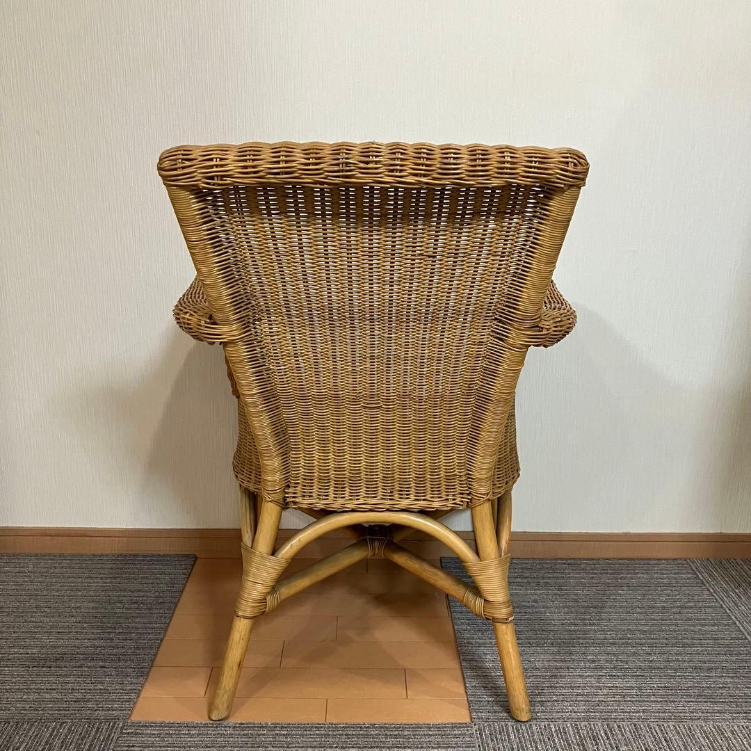 ラタンチェア ラタン椅子 籐編み アンティーク