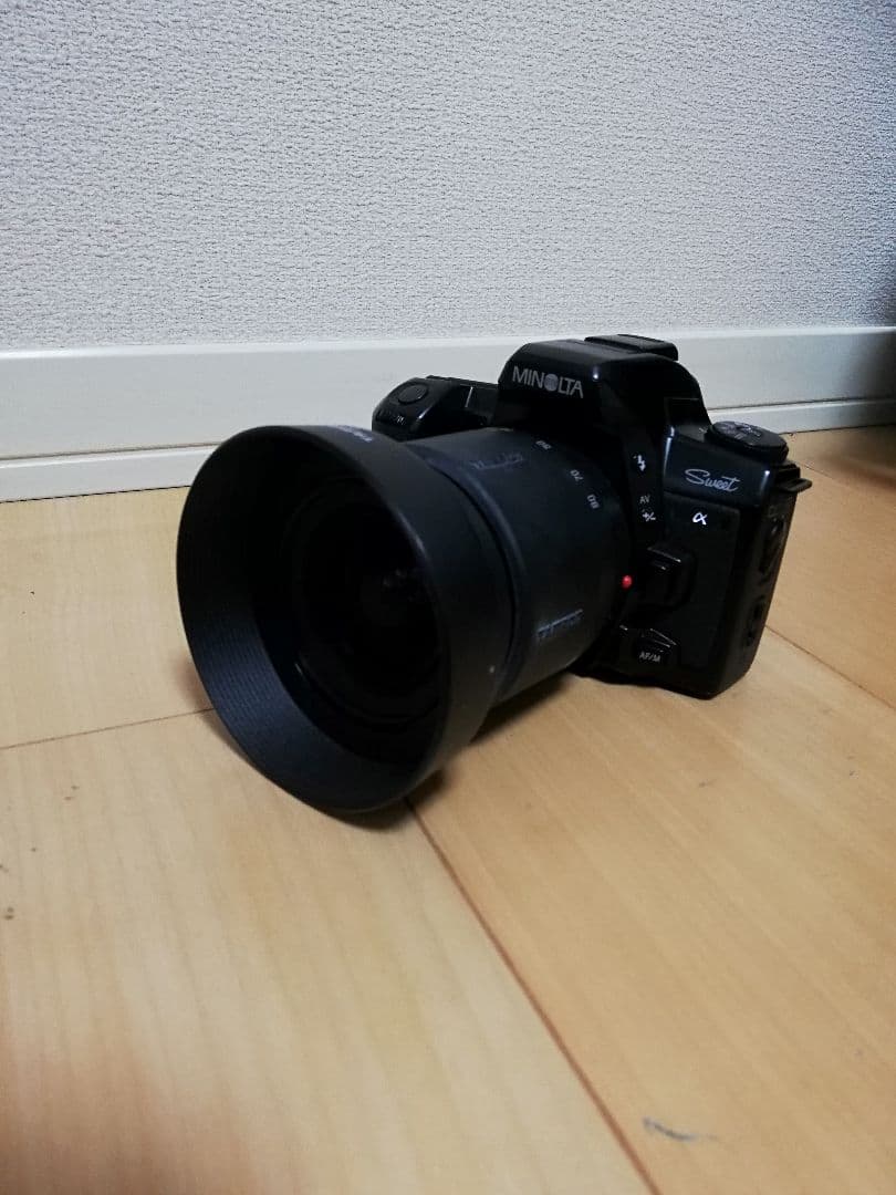 価格交渉可。ミノルタのフィルムカメラ＋TAMRONのレンズ二本セット