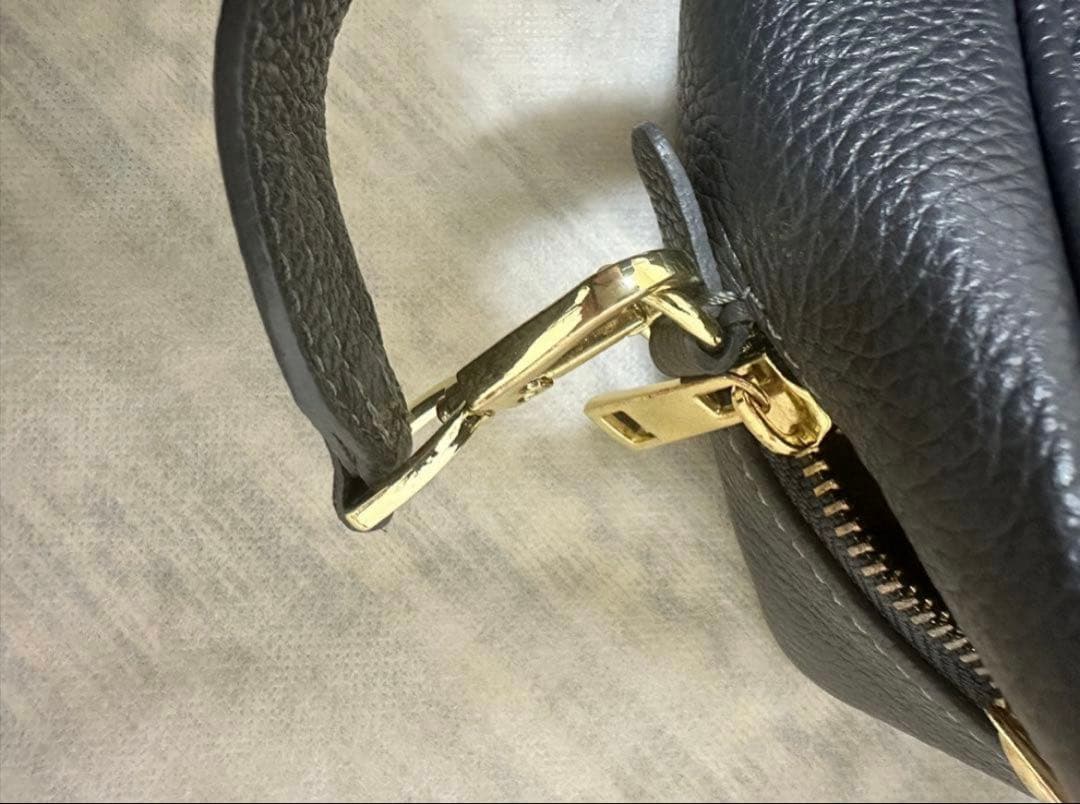 2024 イエナ　マニュエルミラノ　レザーバッグ　ショルダー　　グレー